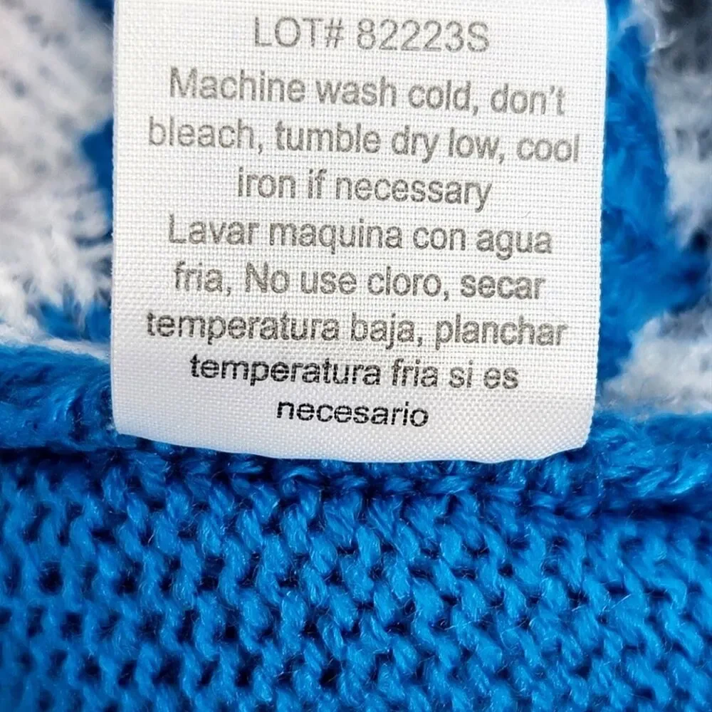 Merry Christmas by Poof Bow Sweater Size Large Womens Fall Winter Holiday Bows